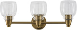 Surya Levene LVN-002 7"L x 24"W x 9"H Wall Sconce