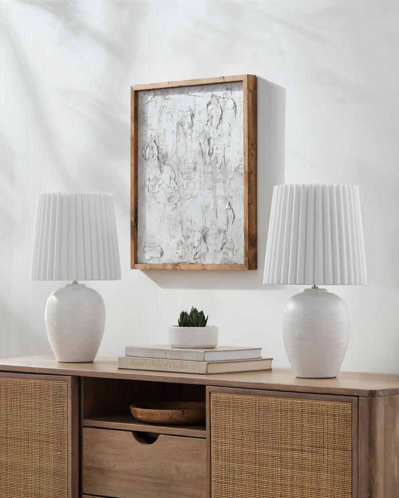 Livabliss Mako MAK-002 19"H x 9"W x 9"D Table Lighting