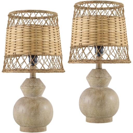 Surya Misty MTY-001 19"H x 8"W x 8"D Lamp