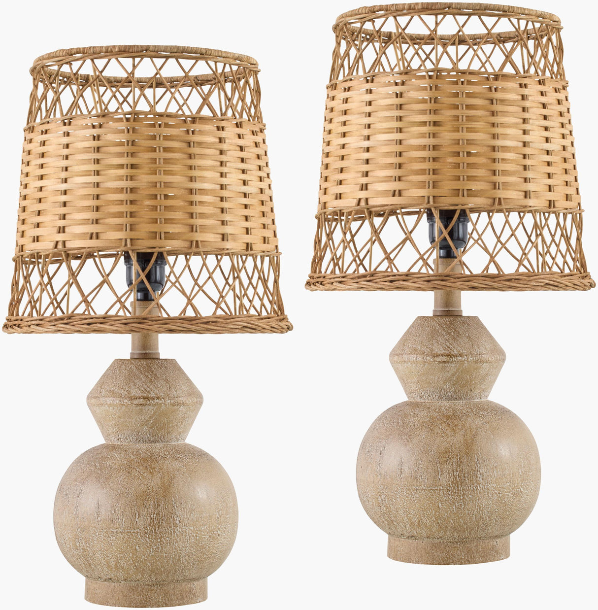 Livabliss Misty MTY-001 19"H x 9"W x 9"D Table Lighting