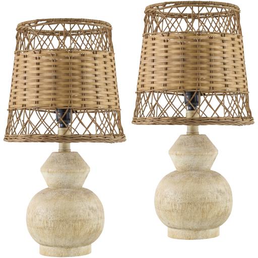 Surya Misty MTY-002 19"H x 8"W x 8"D Lamp