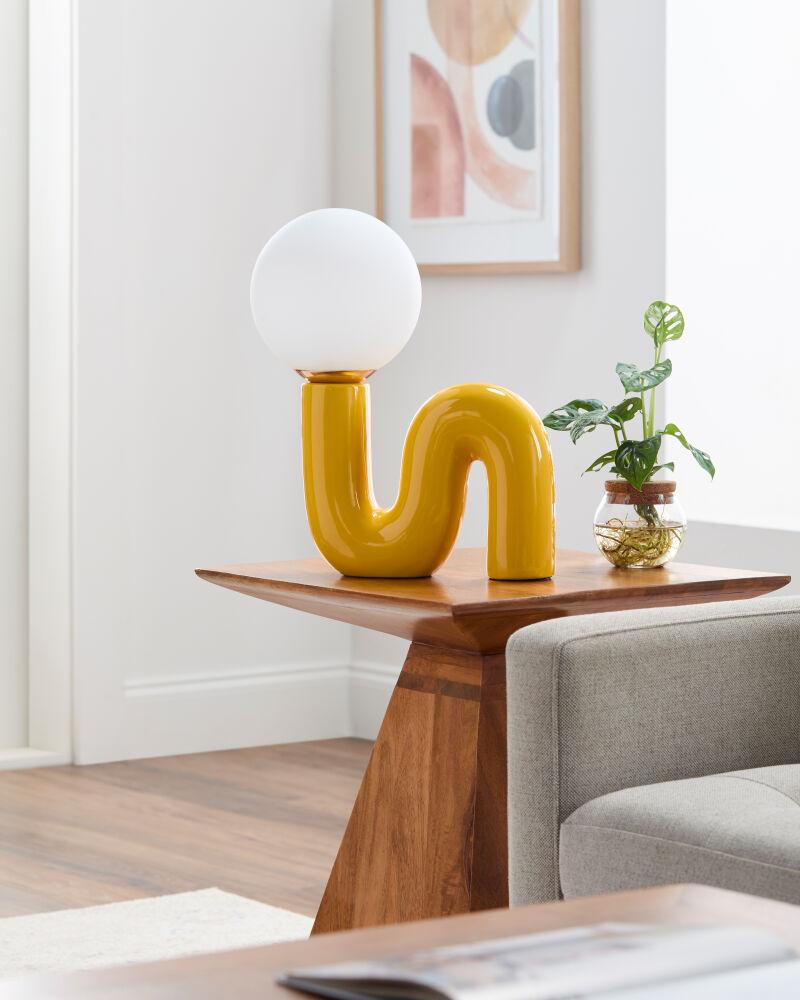 Livabliss Oyri OYR-001 15"H x 7"W x 13"D Table Lighting