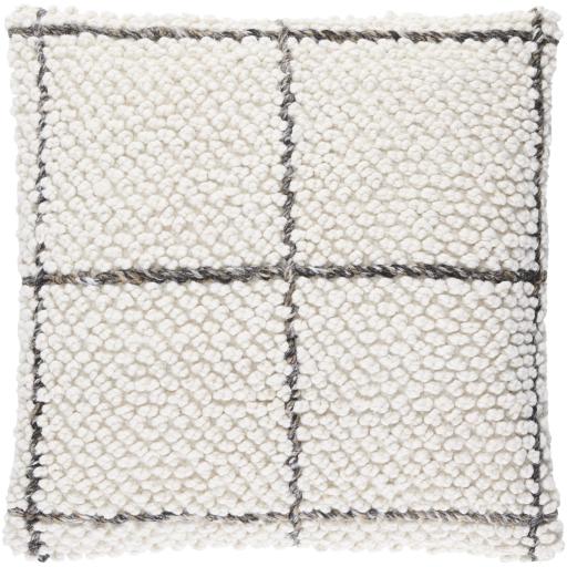 Surya Pane PAN-001 22"H x 22"W Pillow Cover