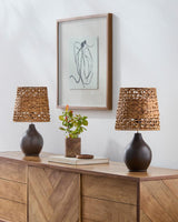 Livabliss Pabu PBU-001 19"H x 9"W x 9"D Table Lighting