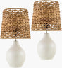 Livabliss Pabu PBU-002 19"H x 9"W x 9"D Table Lighting