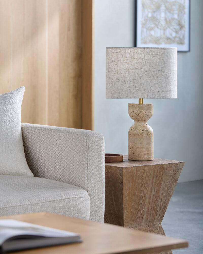 Livabliss Pediba PDB-002 19"H x 12"W x 12"D Table Lighting