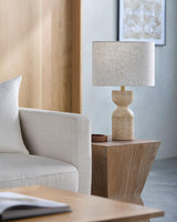 Livabliss Pediba PDB-002 19"H x 12"W x 12"D Table Lighting
