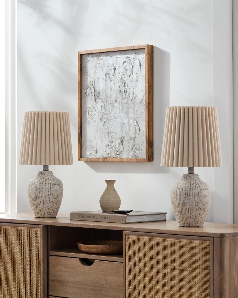Livabliss Pines PIN-001 19"H x 9"W x 9"D Table Lighting