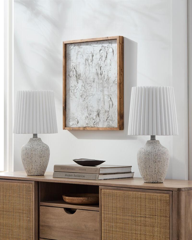 Livabliss Pines PIN-002 19"H x 9"W x 9"D Table Lighting