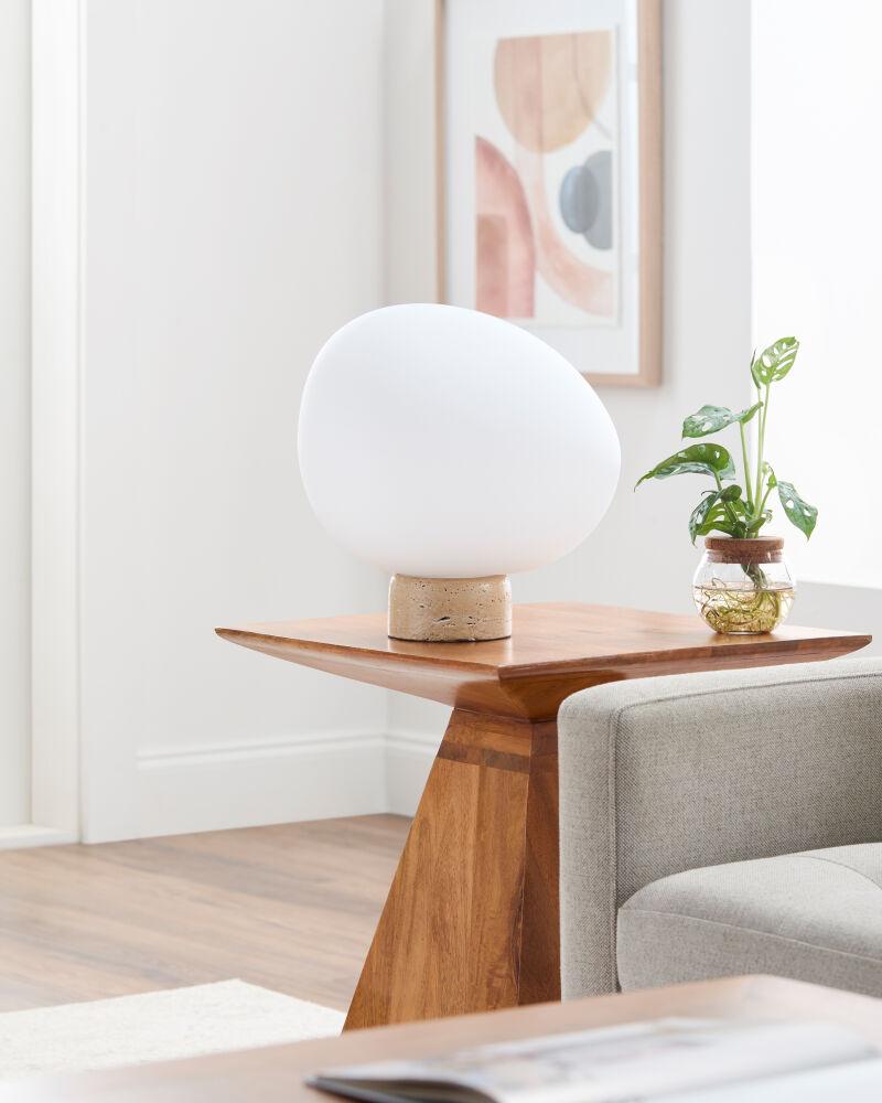 Livabliss Portio PTI-001 10"H x 12"W x 12"D Table Lighting