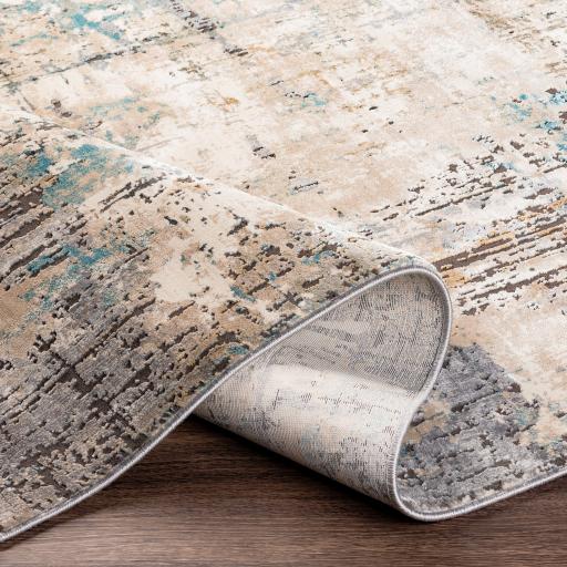 Surya Pune PUN-2309 Black Charcoal 2'7" x 10'3" Rug