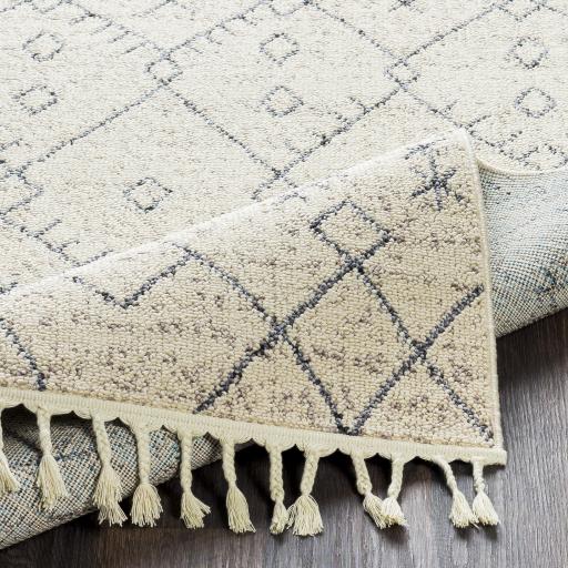 Surya Restoration REO-2309 Ivory Tan 2'7" x 10' Rug