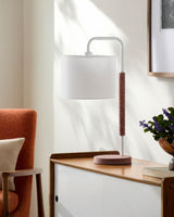 Livabliss Rishi RSI-003 25"H x 10"W x 10"D Table Lighting