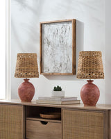 Livabliss Sarina SAR-002 19"H x 9"W x 9"D Table Lighting