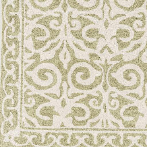 Surya Samual SAU-1100 Light Beige Olive 2' x 3' Rug