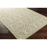 Surya Samual SAU-1100 Light Beige Olive 2' x 3' Rug