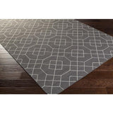 Surya Seabrook SBK-9003 Charcoal Ice Blue 3'6" x 5'6" Rug