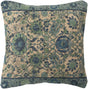 Surya Shadi SD-004 Aqua Charcoal 30"H x 30"W Pillow Cover