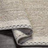 Surya Sadie SID-2304 Charcoal Cream 15' x 75' Rug