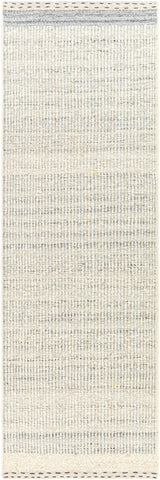 Surya Sadie SID-2303 Charcoal Cream 15' x 75' Rug