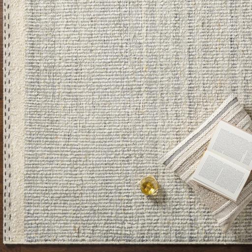 Surya Sadie SID-2303 Charcoal Cream 15' x 75' Rug