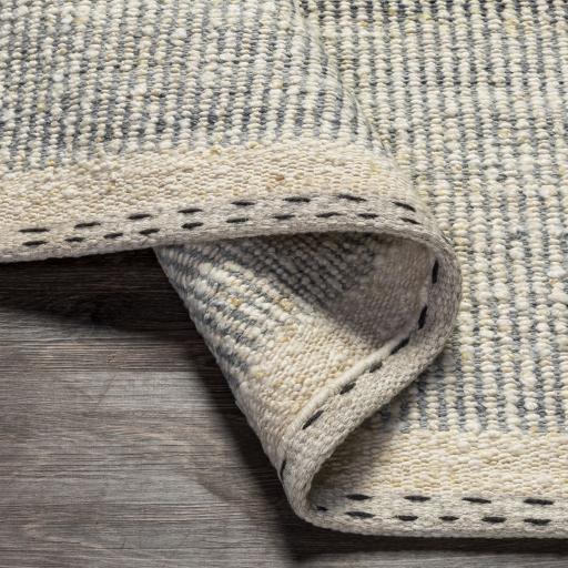 Surya Sadie SID-2303 Charcoal Cream 15' x 75' Rug