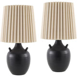Surya Sunken SUN-001 19"H x 8"W x 8"D Lamp
