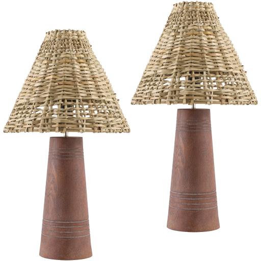 Surya Trout TRT-001 22"H x 12"W x 12"D Lamp