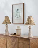 Livabliss Teslin TSL-002 22"H x 12"W x 12"D Table Lighting