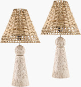 Livabliss Teslin TSL-002 22"H x 12"W x 12"D Table Lighting