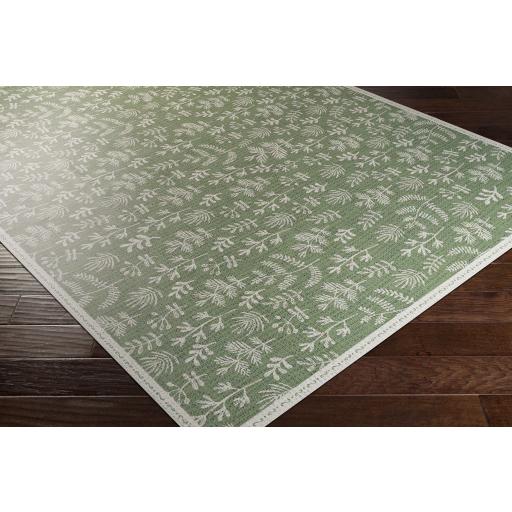 Surya Vinilo VNL-2304 Cream Olive 2' x 3'11" Rug