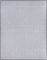 Surya Vinilo VNL-2302 Cream Medium Gray 2' x 3' Rug