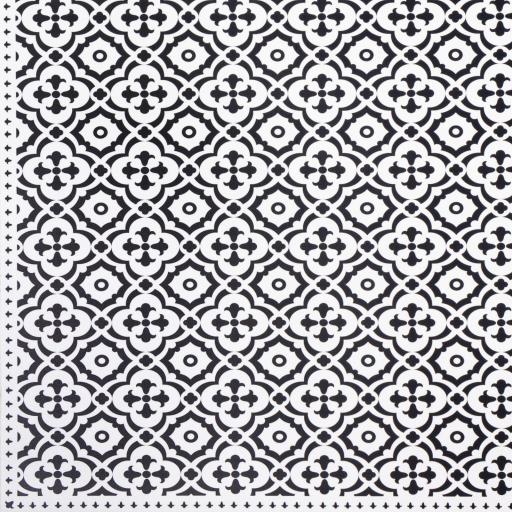 Surya Vinilo VNL-2301 Black White 2' x 3'11" Rug