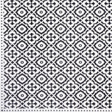 Surya Vinilo VNL-2301 Black White 2' x 3'11" Rug