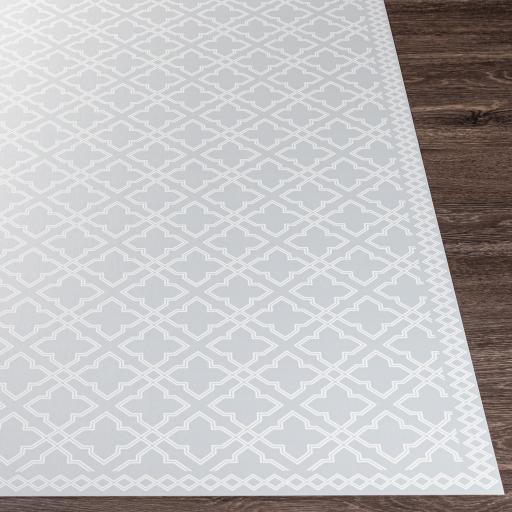 Surya Vinilo VNL-2307 Cream Medium Gray 2' x 3' Rug