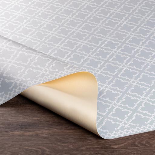 Surya Vinilo VNL-2307 Cream Medium Gray 2' x 3' Rug