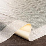 Surya Vinilo VNL-2315 Cream Medium Gray 2' x 3'11" Rug