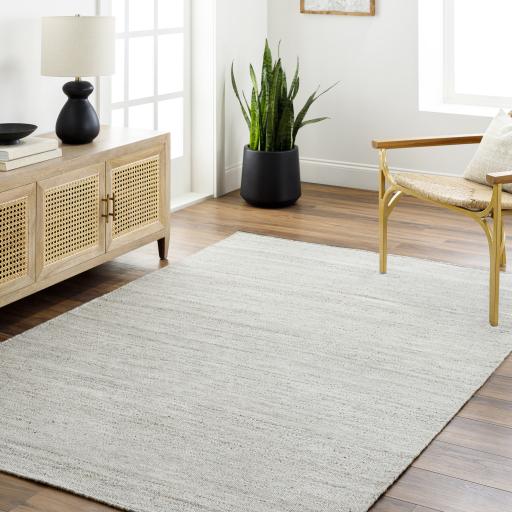 Surya Verna VRA-2300 Cream Light Gray 15' x 50' Rug