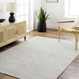 Surya Verna VRA-2300 Cream Light Gray 15' x 50' Rug