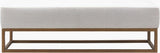 Surya Willis WIL-001 18"H x 60"W x 20"D Bench/Ottoman/Stool