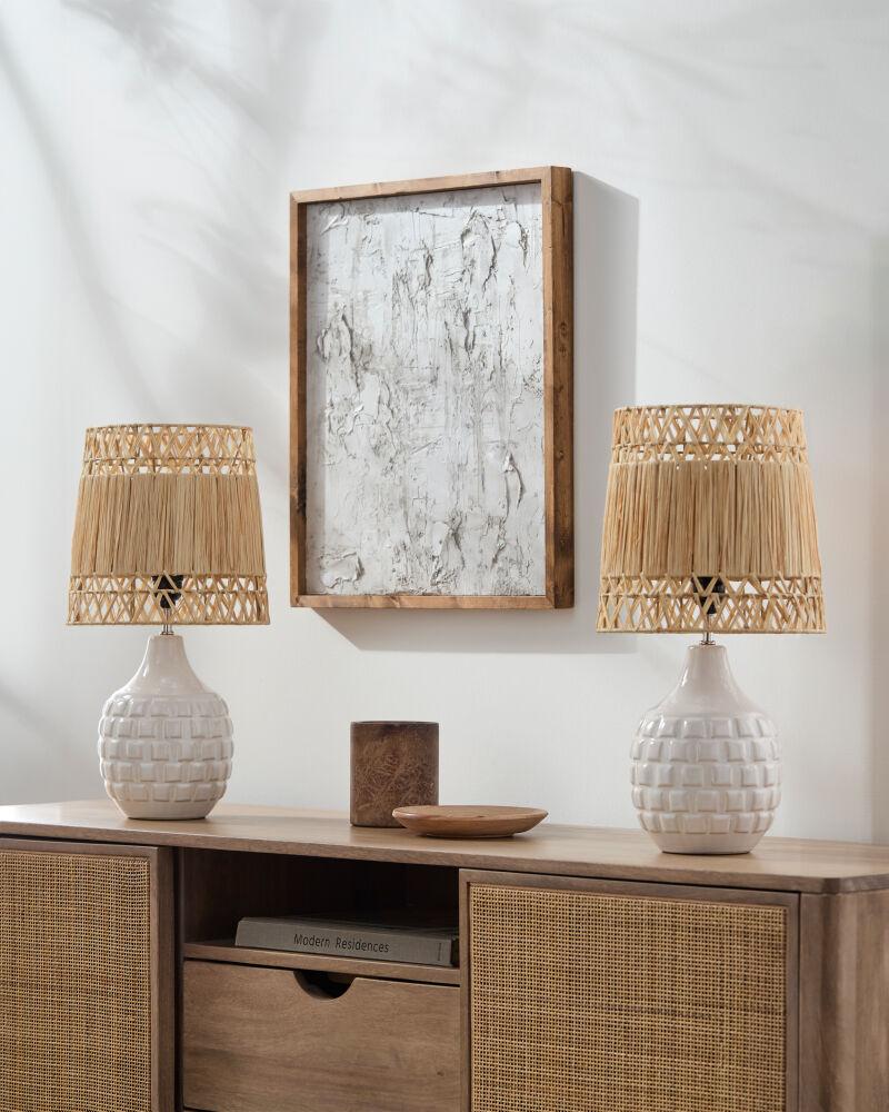 Livabliss Wisterian WST-001 19"H x 10"W x 10"D Table Lighting