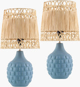 Livabliss Wisterian WST-002 19"H x 10"W x 10"D Table Lighting