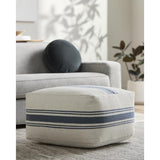 Surya Waylon WYPF-001 14"H x 24"W x 24"D Pouf