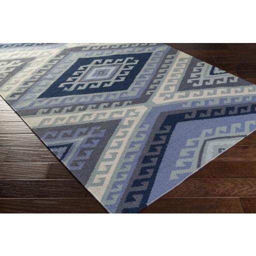 Surya Wanderer WRR-2000 Denim Light Gray 4' x 6' Rug