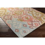 Surya Wanderer WRR-2008 Dusty Coral Light Gray 5' x 7'6" Rug