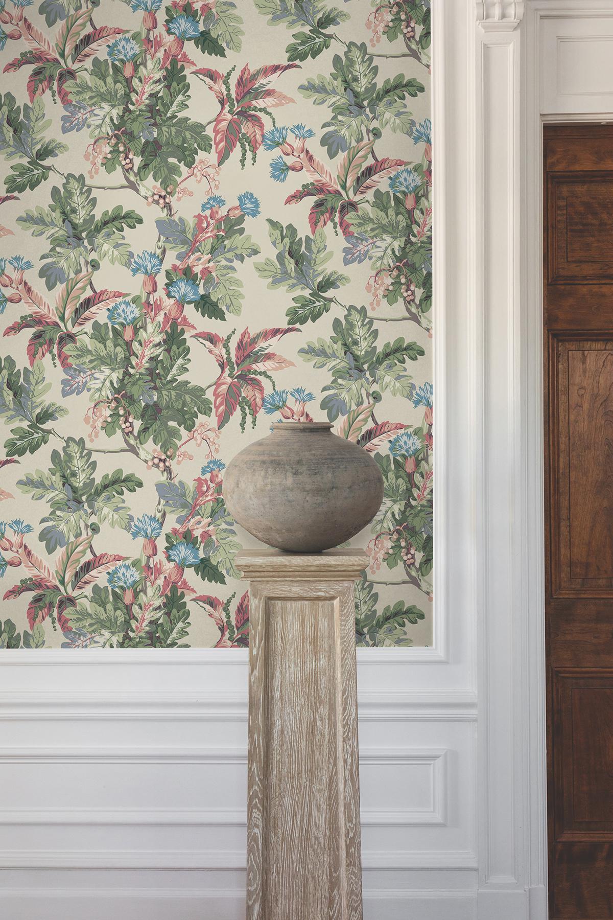 Ronald Redding Designs Briarwood Neutral Wallpaper