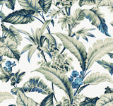 Ronald Redding Designs Mystic Isle Green Wallpaper