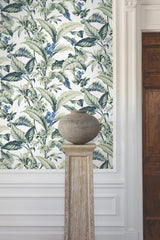 Ronald Redding Designs Mystic Isle Green Wallpaper