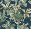 Ronald Redding Designs Briarwood Blue Wallpaper