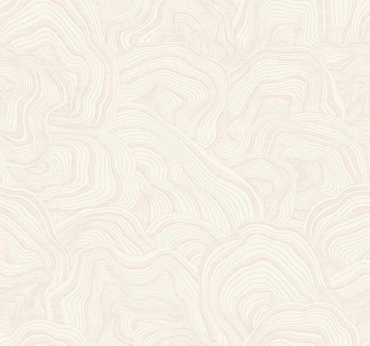 Ronald Redding Designs Geodes White Wallpaper